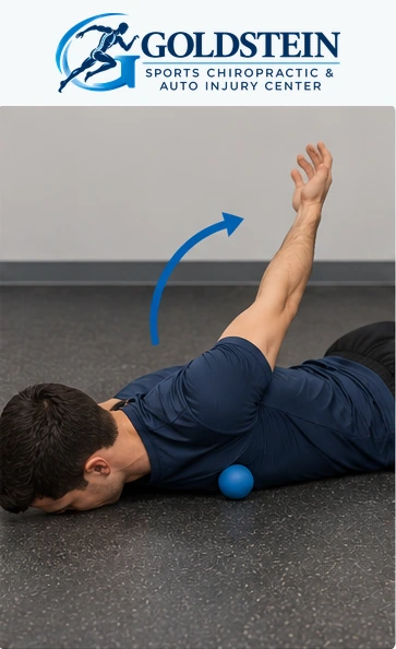 Demonstration 3. Temporary AI demonstration of Shoulder Smash; anonymous model, not Dr. Goldstein or a patient.